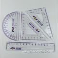 School math ruler set 4 pieces